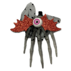 Red Skeleton Hair Hand Clip